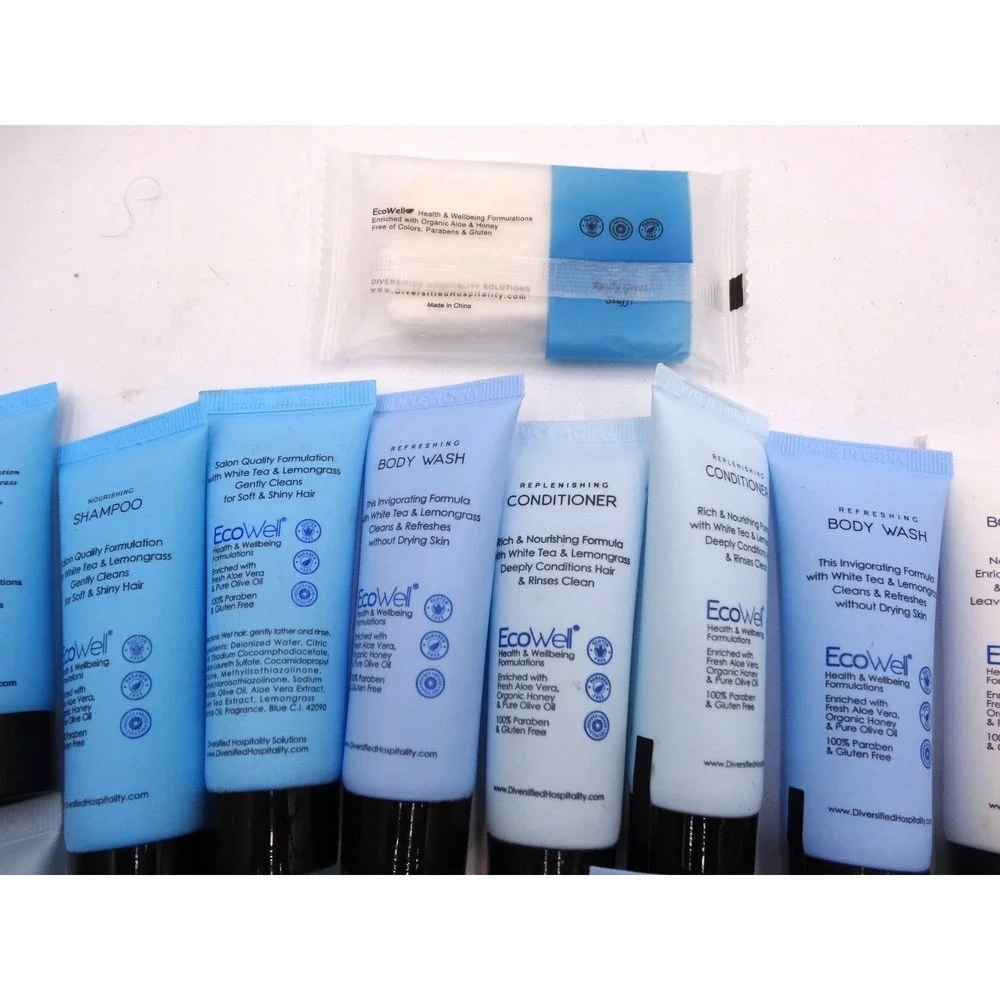 H2O Therapy Shampoo Conditioner Body Wash Travel Size NEW 15 pcs‎